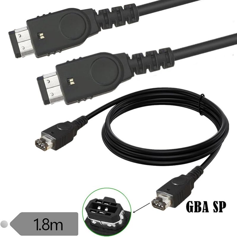 كابل رابط GBA المتقدم محول مرن سهل الاستخدام للاعبين اثنين نقل إشارة مستقر - Image 5